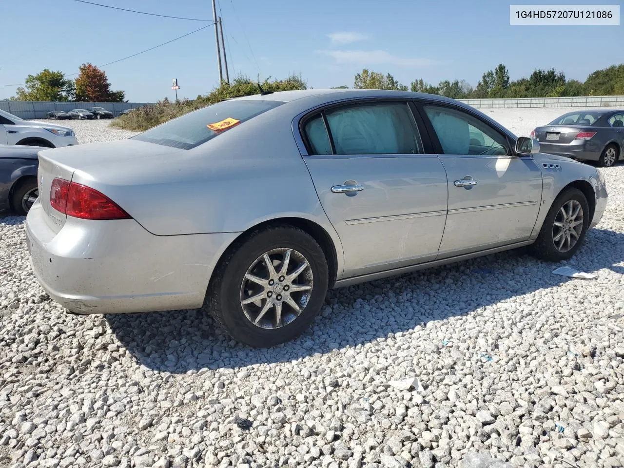 2007 Buick Lucerne Cxl VIN: 1G4HD57207U121086 Lot: 71718714