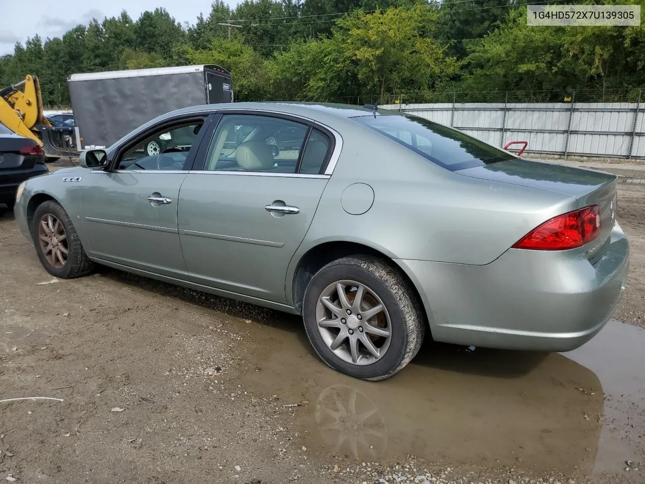 2007 Buick Lucerne Cxl VIN: 1G4HD572X7U139305 Lot: 72212344