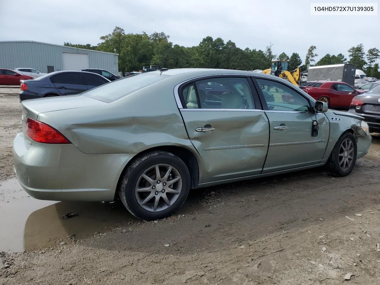 2007 Buick Lucerne Cxl VIN: 1G4HD572X7U139305 Lot: 72212344