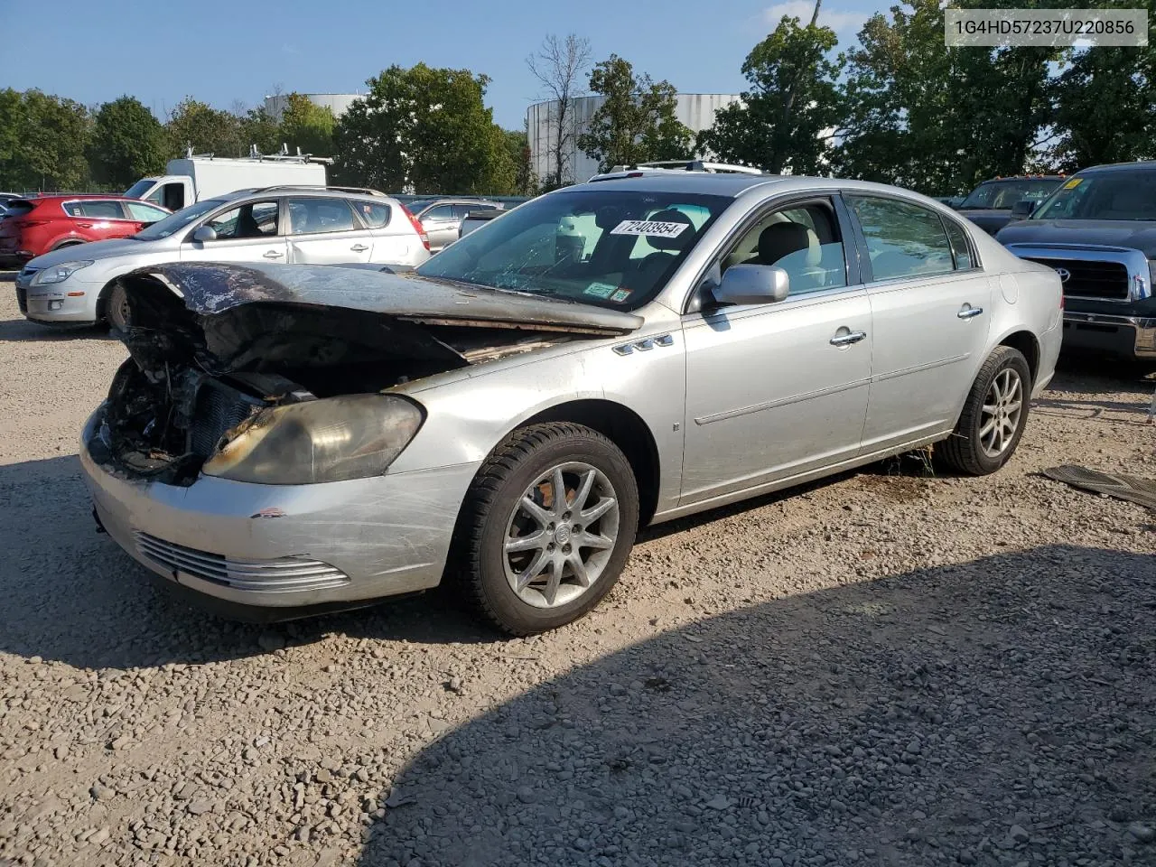 2007 Buick Lucerne Cxl VIN: 1G4HD57237U220856 Lot: 72403954