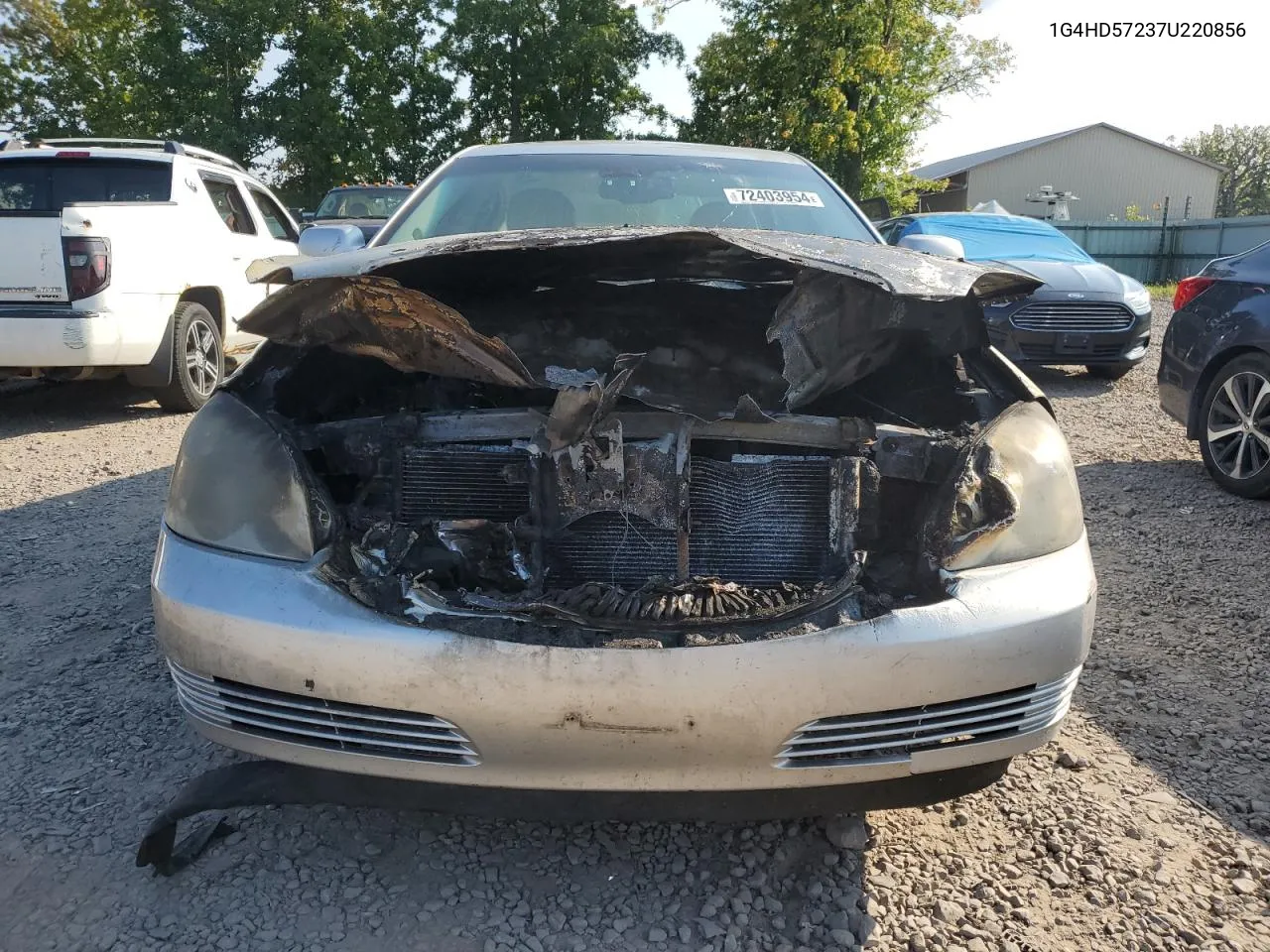 2007 Buick Lucerne Cxl VIN: 1G4HD57237U220856 Lot: 72403954