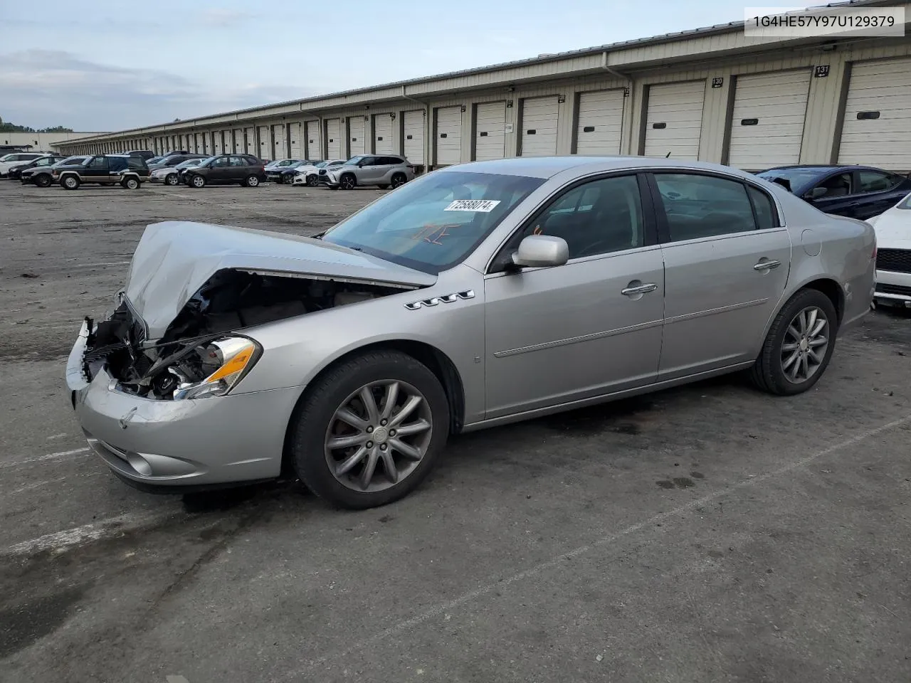 2007 Buick Lucerne Cxs VIN: 1G4HE57Y97U129379 Lot: 72588074