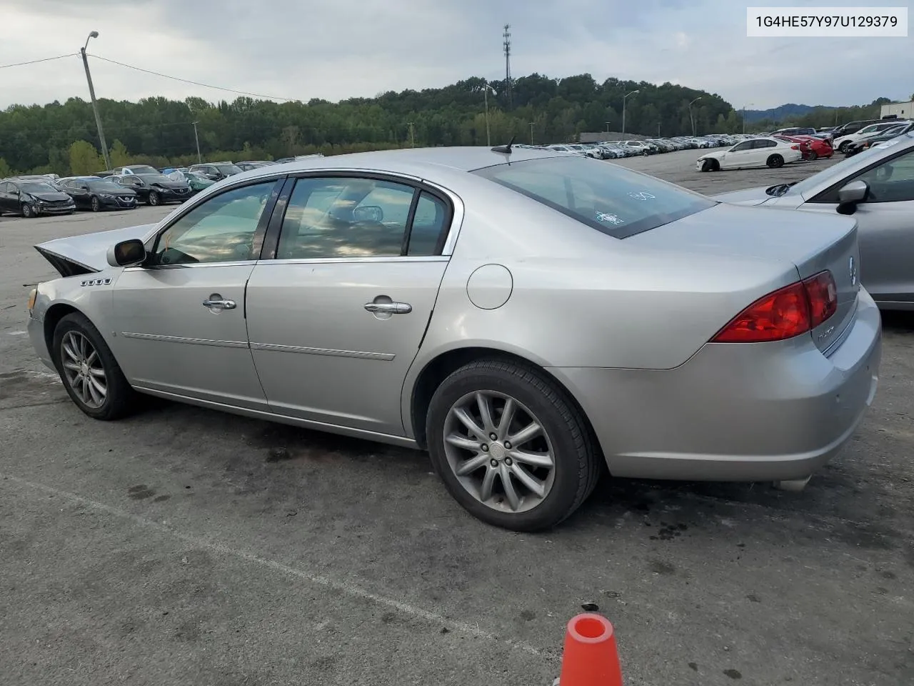 2007 Buick Lucerne Cxs VIN: 1G4HE57Y97U129379 Lot: 72588074