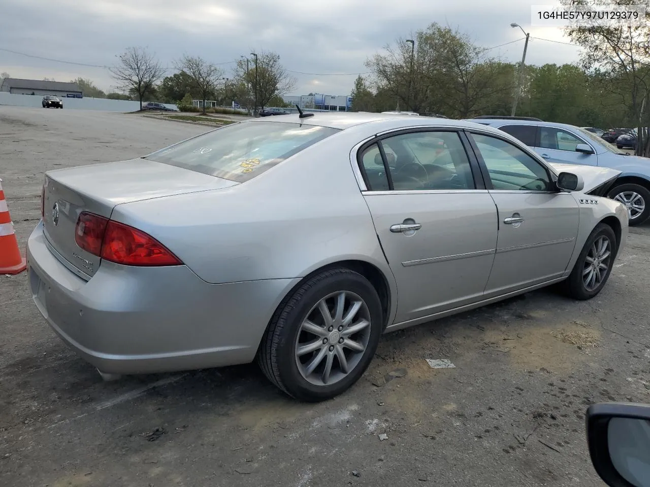 2007 Buick Lucerne Cxs VIN: 1G4HE57Y97U129379 Lot: 72588074