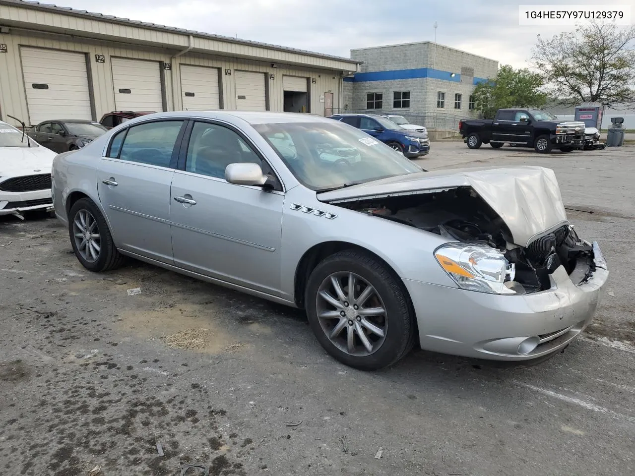 2007 Buick Lucerne Cxs VIN: 1G4HE57Y97U129379 Lot: 72588074