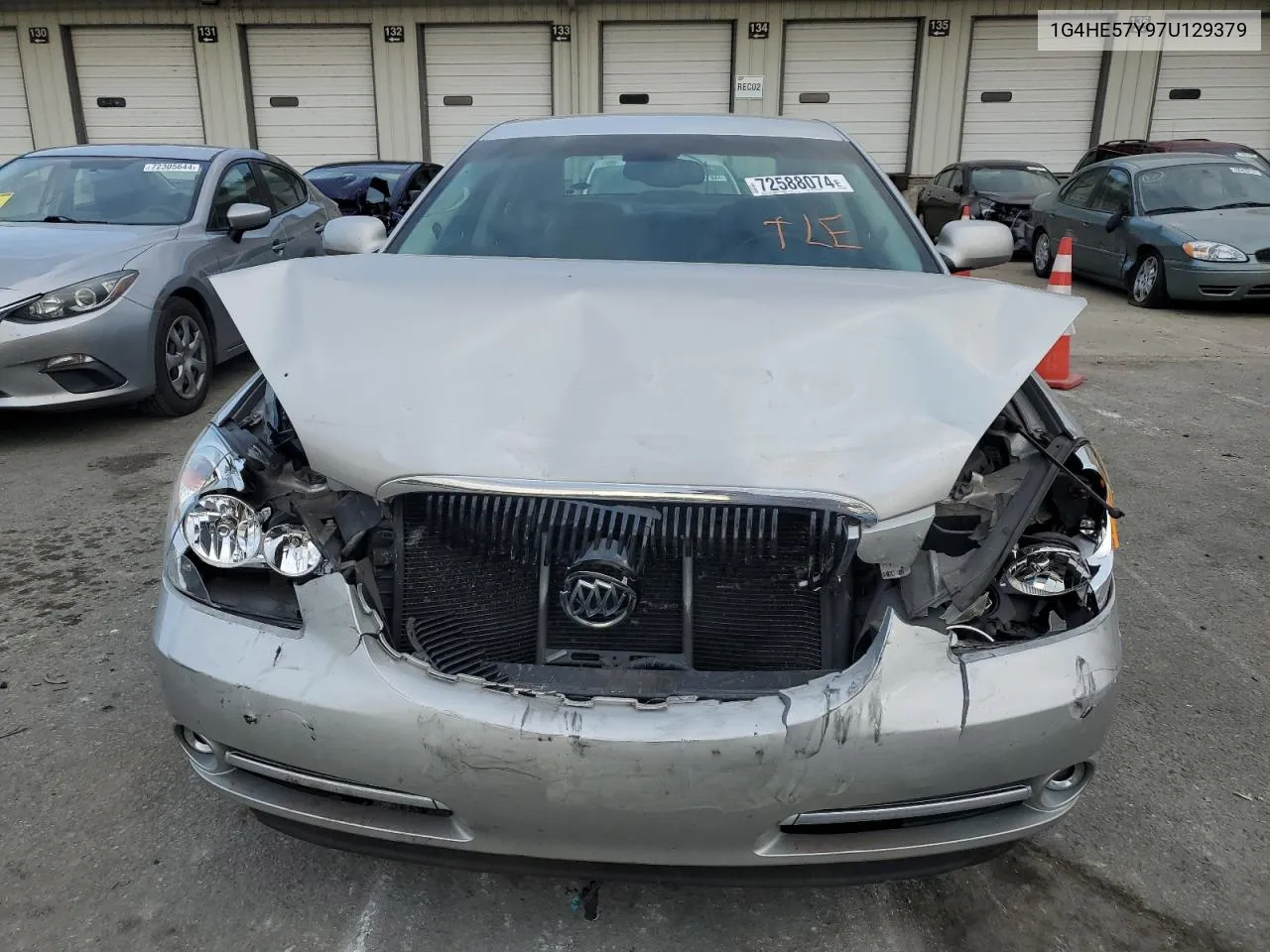 2007 Buick Lucerne Cxs VIN: 1G4HE57Y97U129379 Lot: 72588074