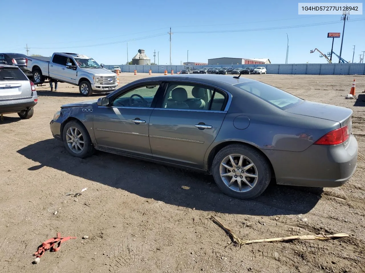 2007 Buick Lucerne Cxl VIN: 1G4HD57277U128942 Lot: 72687474