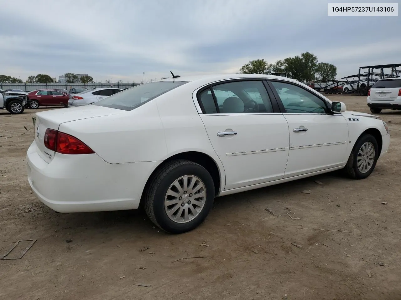 2007 Buick Lucerne Cx VIN: 1G4HP57237U143106 Lot: 72708204