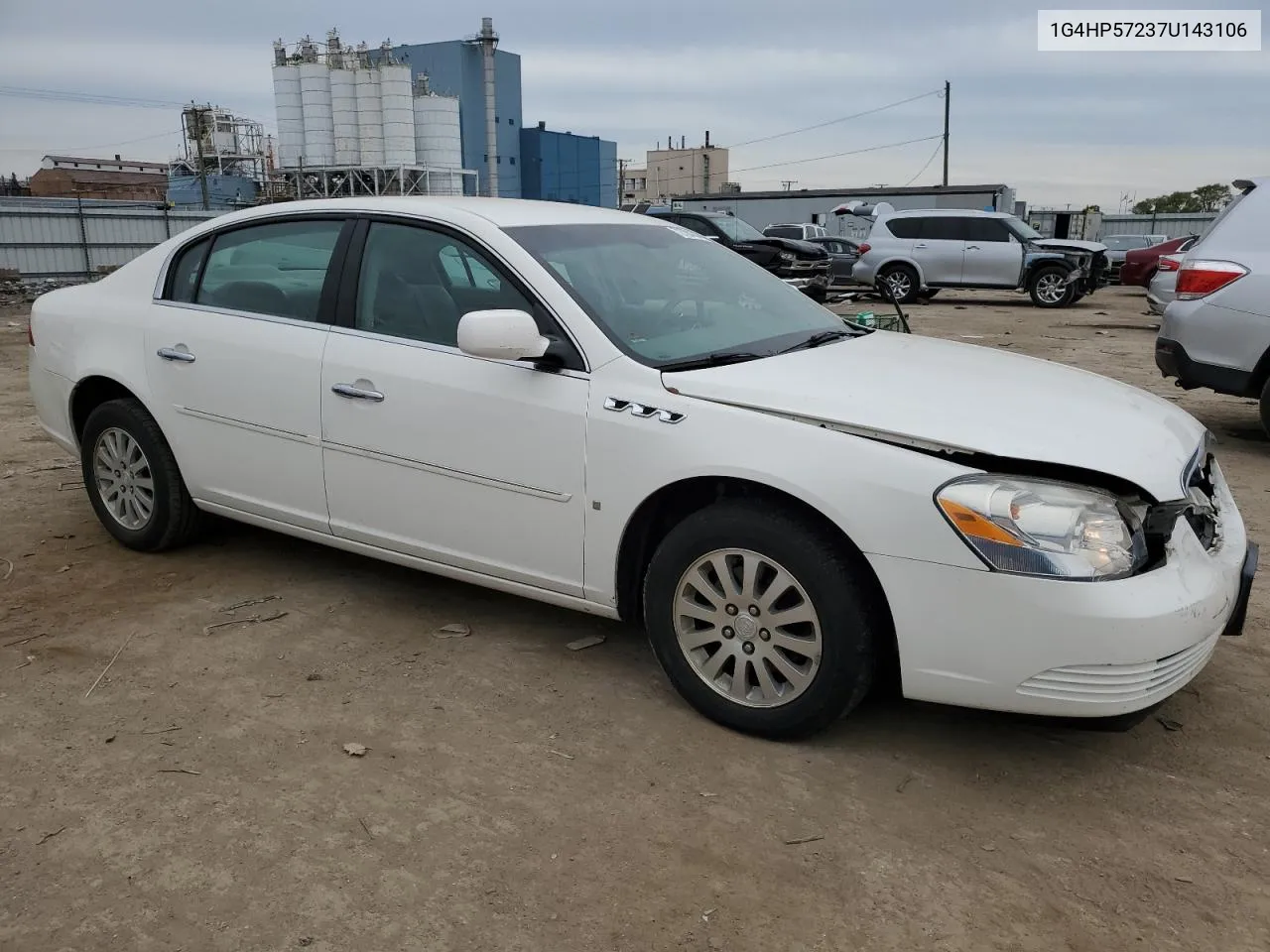 2007 Buick Lucerne Cx VIN: 1G4HP57237U143106 Lot: 72708204