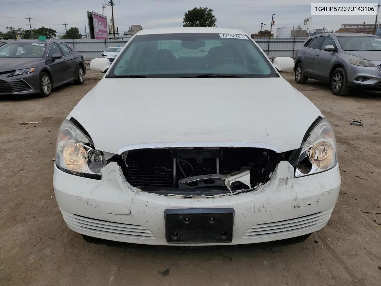 2007 Buick Lucerne Cx VIN: 1G4HP57237U143106 Lot: 72708204