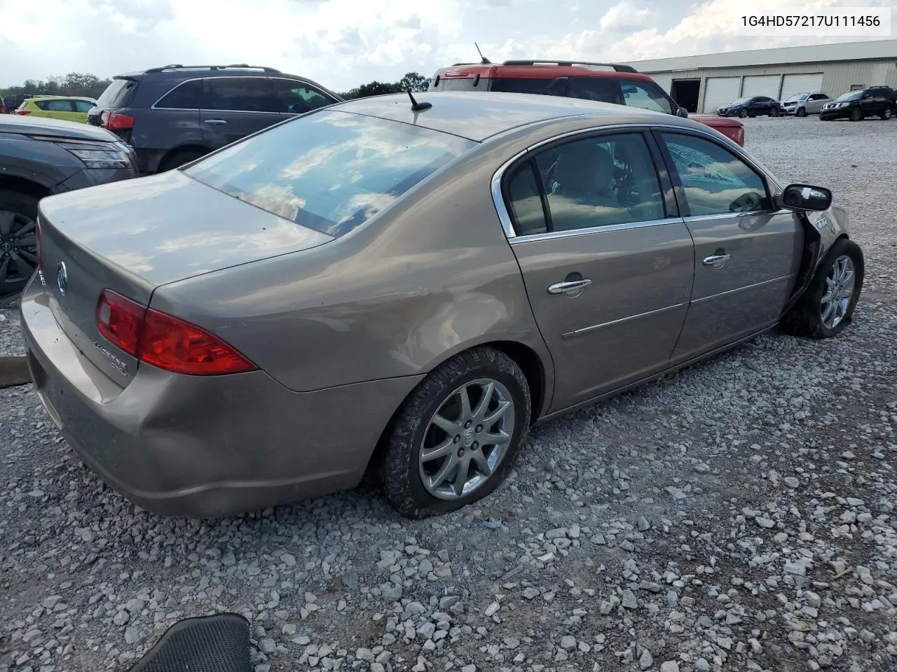 2007 Buick Lucerne Cxl VIN: 1G4HD57217U111456 Lot: 72981534