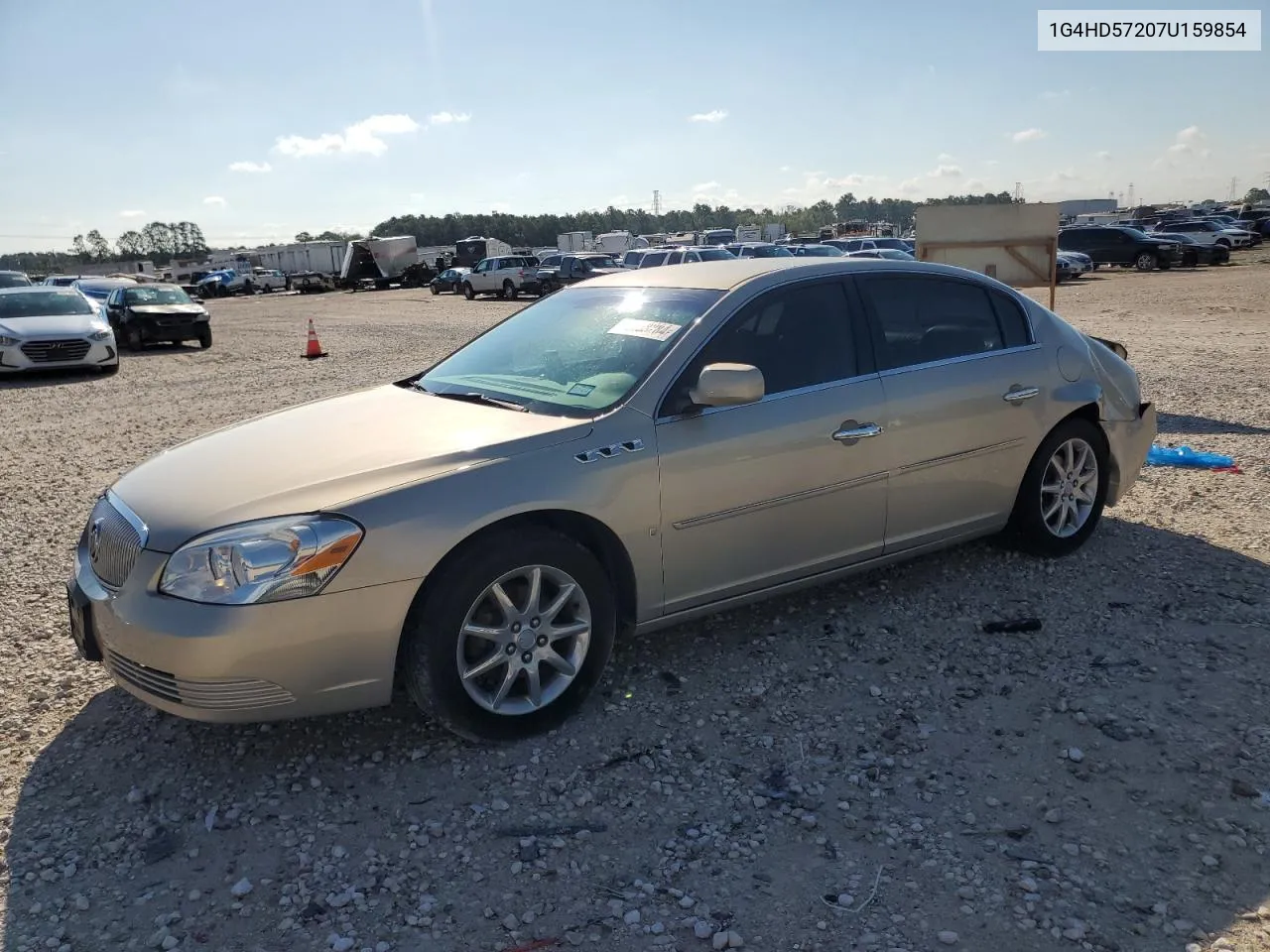 2007 Buick Lucerne Cxl VIN: 1G4HD57207U159854 Lot: 73158284