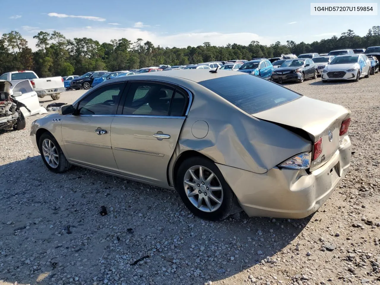 2007 Buick Lucerne Cxl VIN: 1G4HD57207U159854 Lot: 73158284