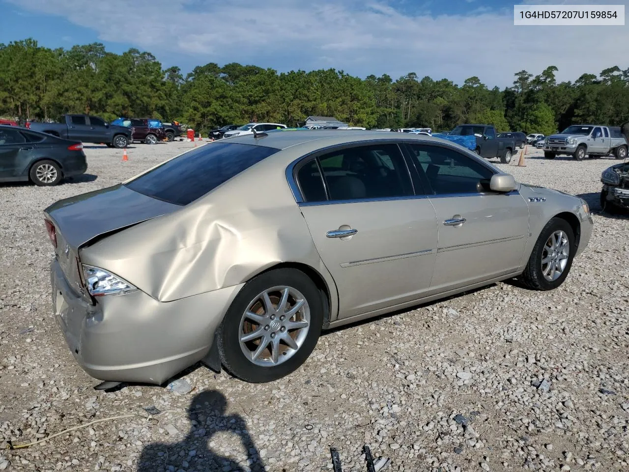 2007 Buick Lucerne Cxl VIN: 1G4HD57207U159854 Lot: 73158284