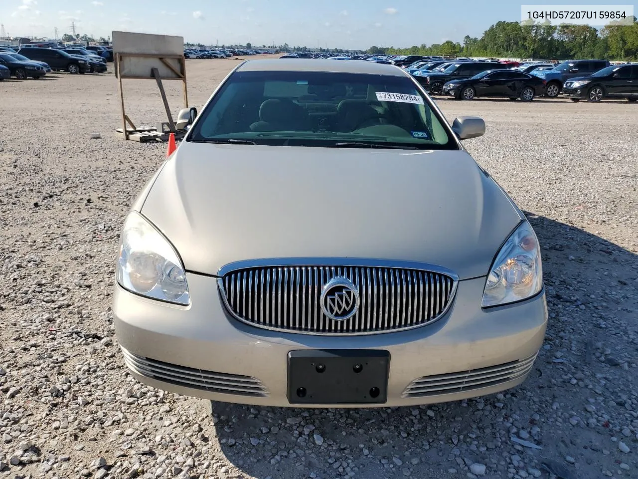 2007 Buick Lucerne Cxl VIN: 1G4HD57207U159854 Lot: 73158284