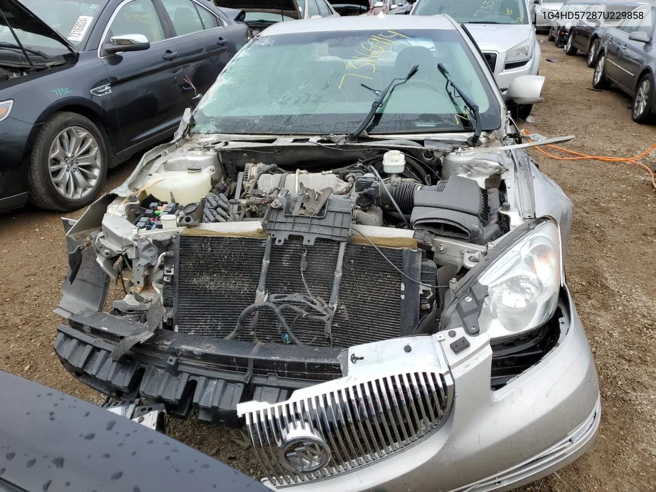 1G4HD57287U229858 2007 Buick Lucerne Cxl