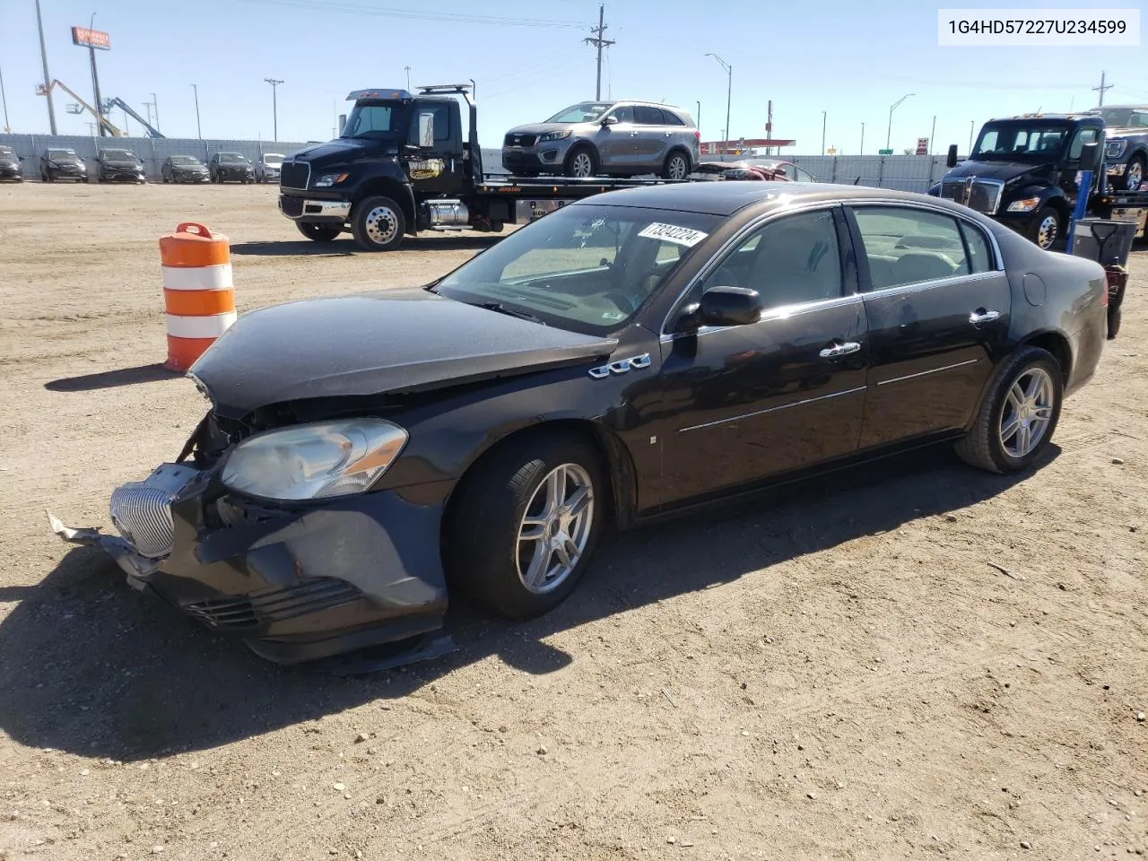 2007 Buick Lucerne Cxl VIN: 1G4HD57227U234599 Lot: 73242224