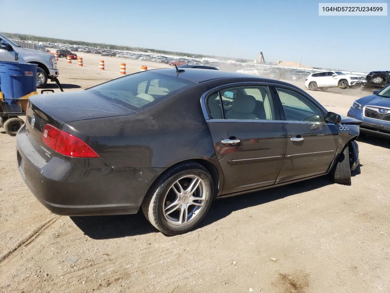 2007 Buick Lucerne Cxl VIN: 1G4HD57227U234599 Lot: 73242224