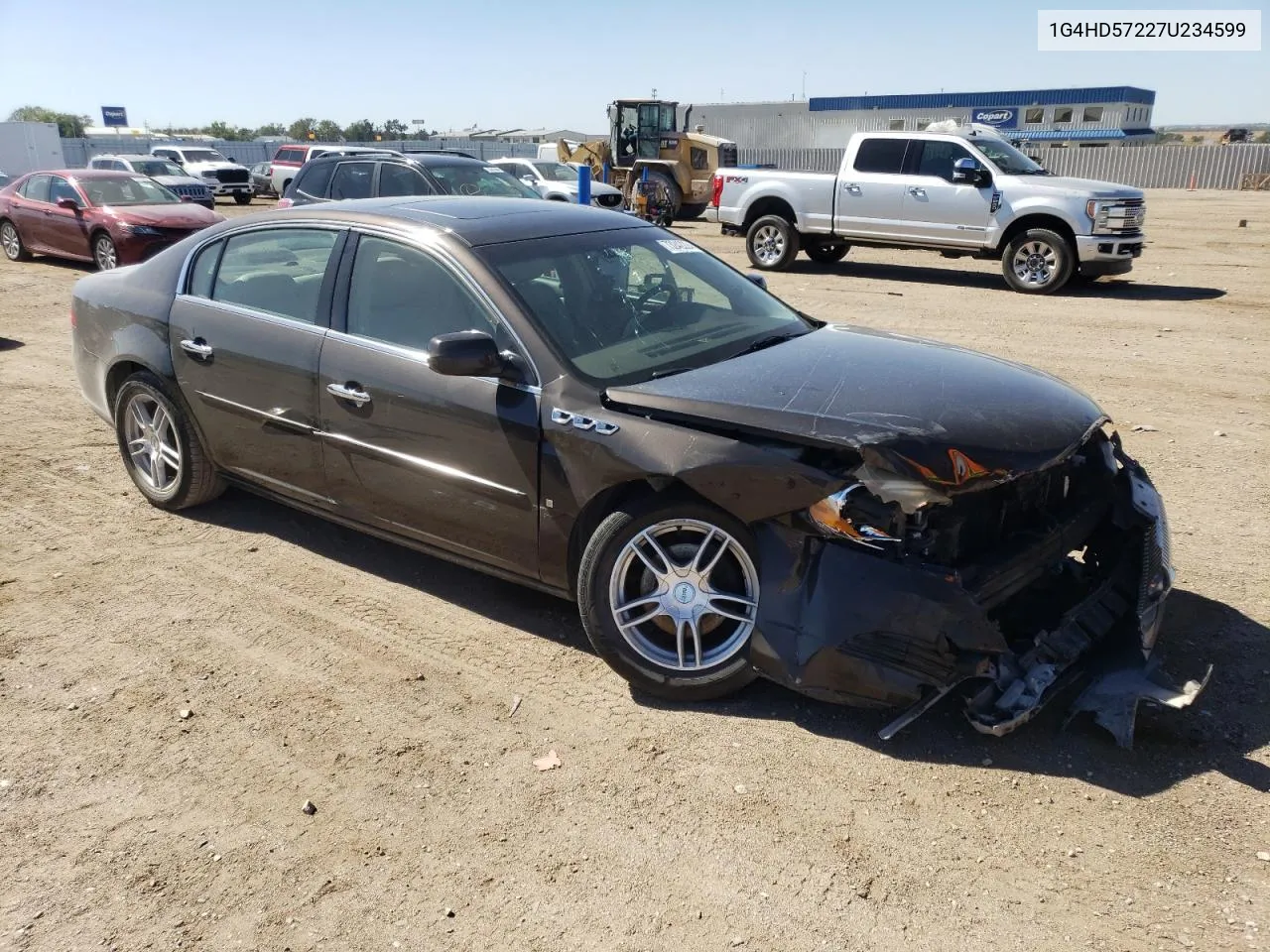 2007 Buick Lucerne Cxl VIN: 1G4HD57227U234599 Lot: 73242224