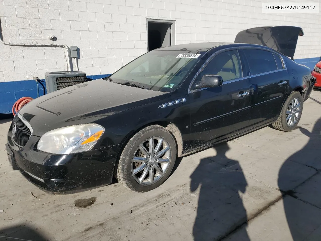 2007 Buick Lucerne Cxs VIN: 1G4HE57Y27U149117 Lot: 73336514