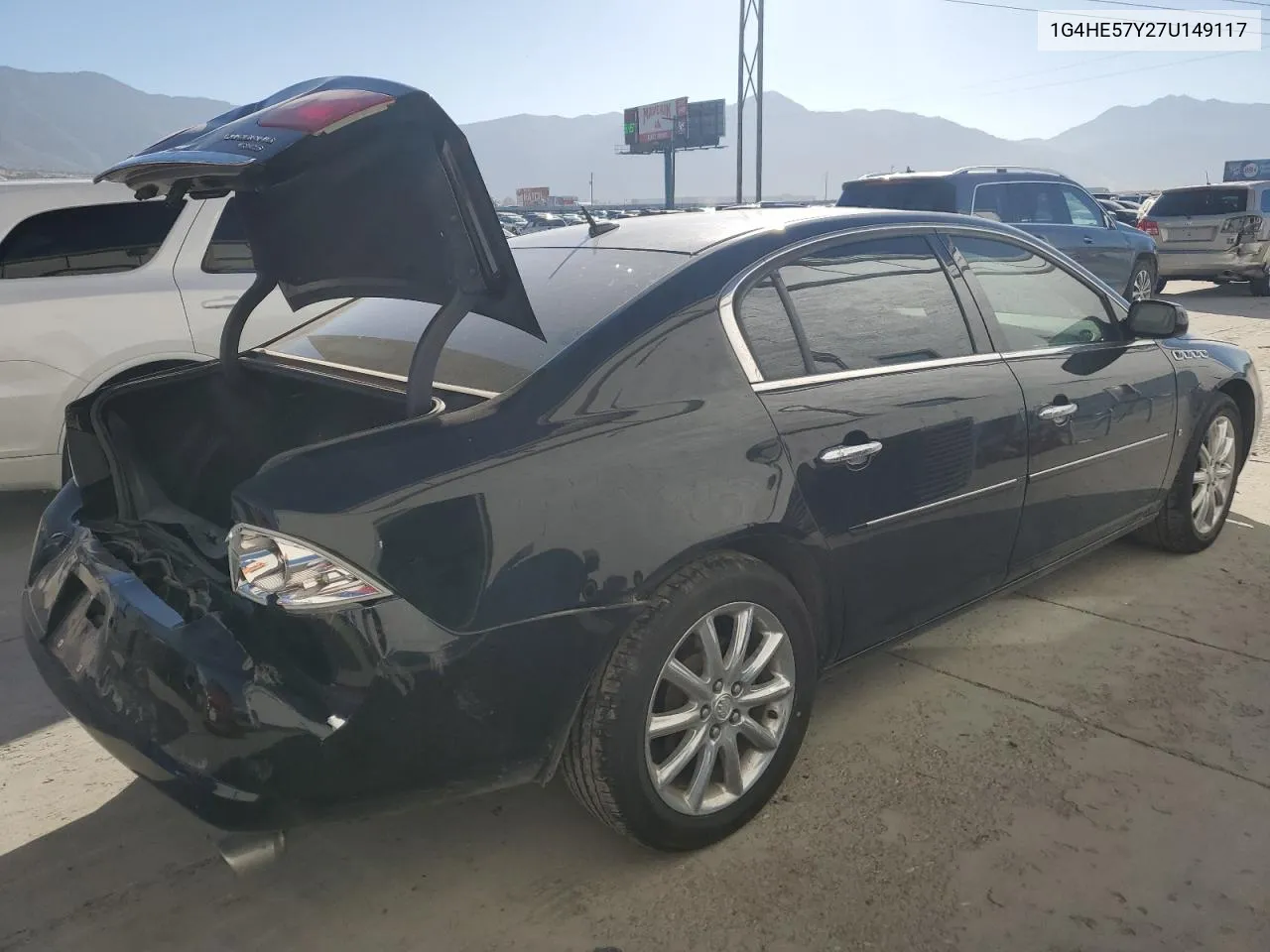 2007 Buick Lucerne Cxs VIN: 1G4HE57Y27U149117 Lot: 73336514