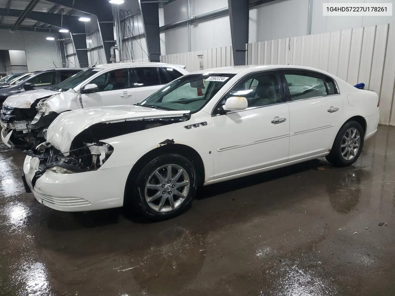 2007 Buick Lucerne Cxl VIN: 1G4HD57227U178261 Lot: 73563724