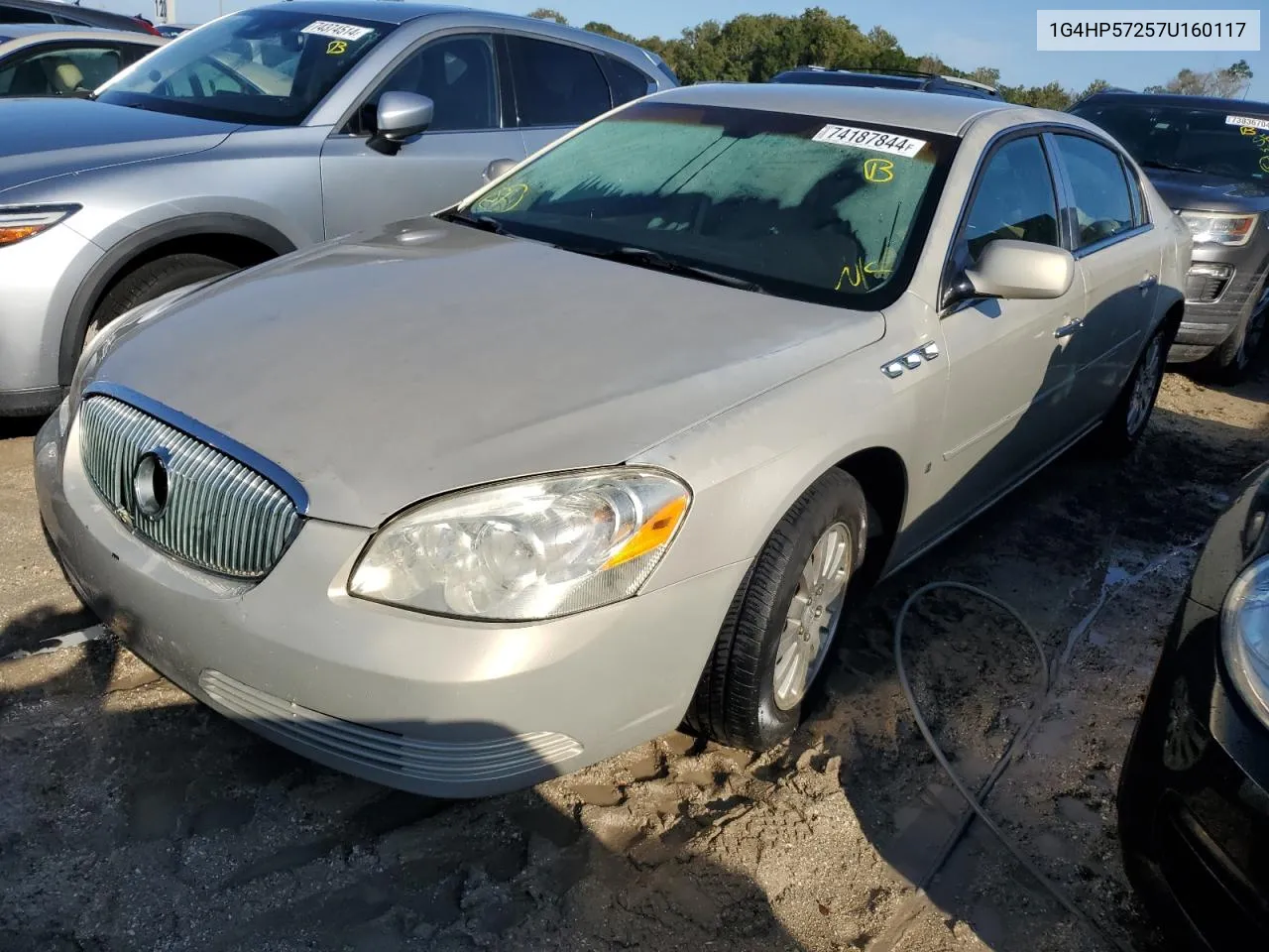 2007 Buick Lucerne Cx VIN: 1G4HP57257U160117 Lot: 74187844