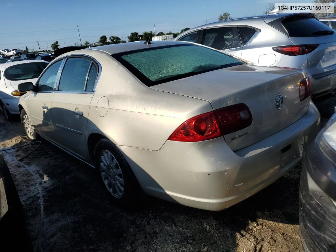 2007 Buick Lucerne Cx VIN: 1G4HP57257U160117 Lot: 74187844