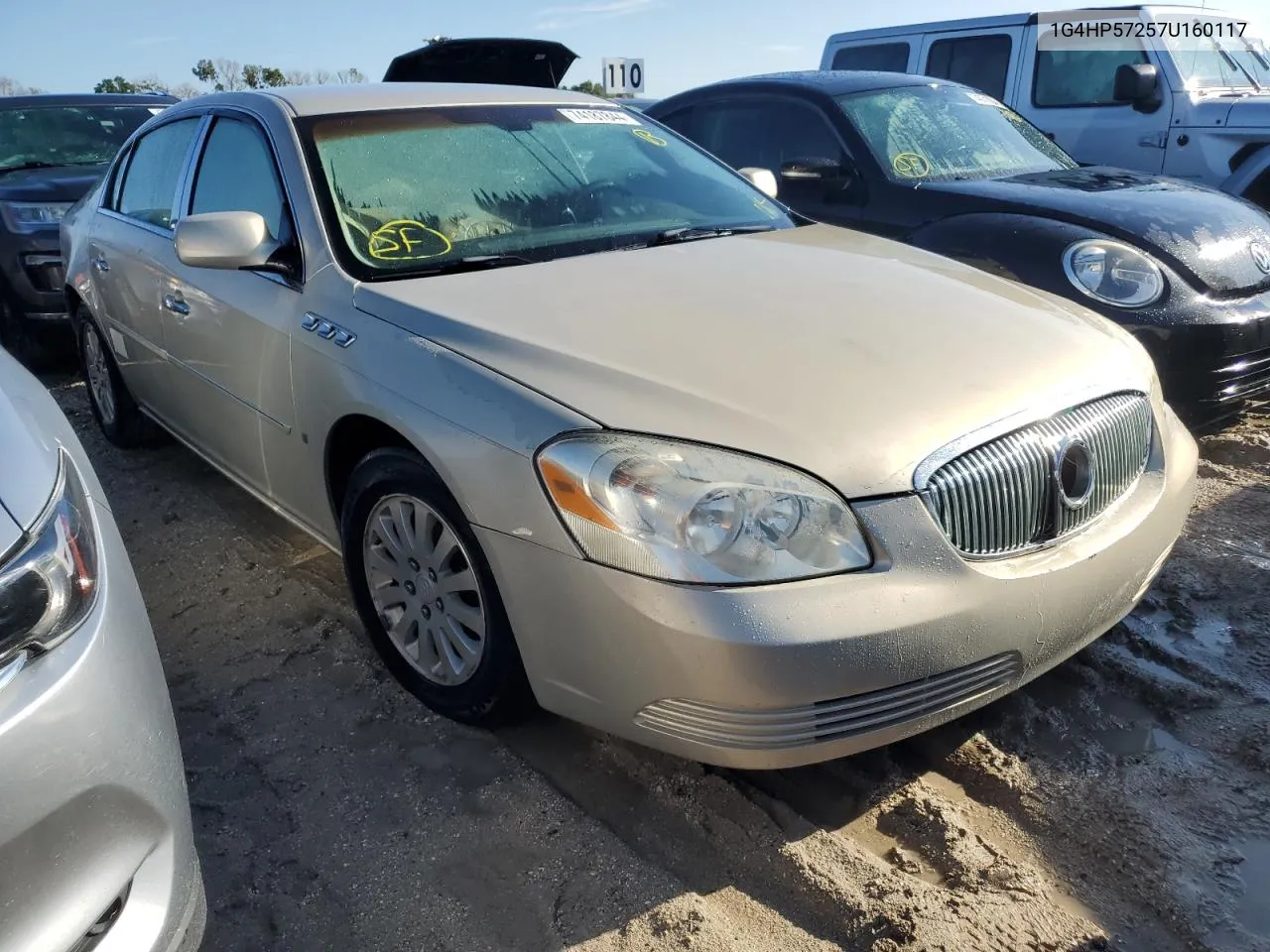 2007 Buick Lucerne Cx VIN: 1G4HP57257U160117 Lot: 74187844