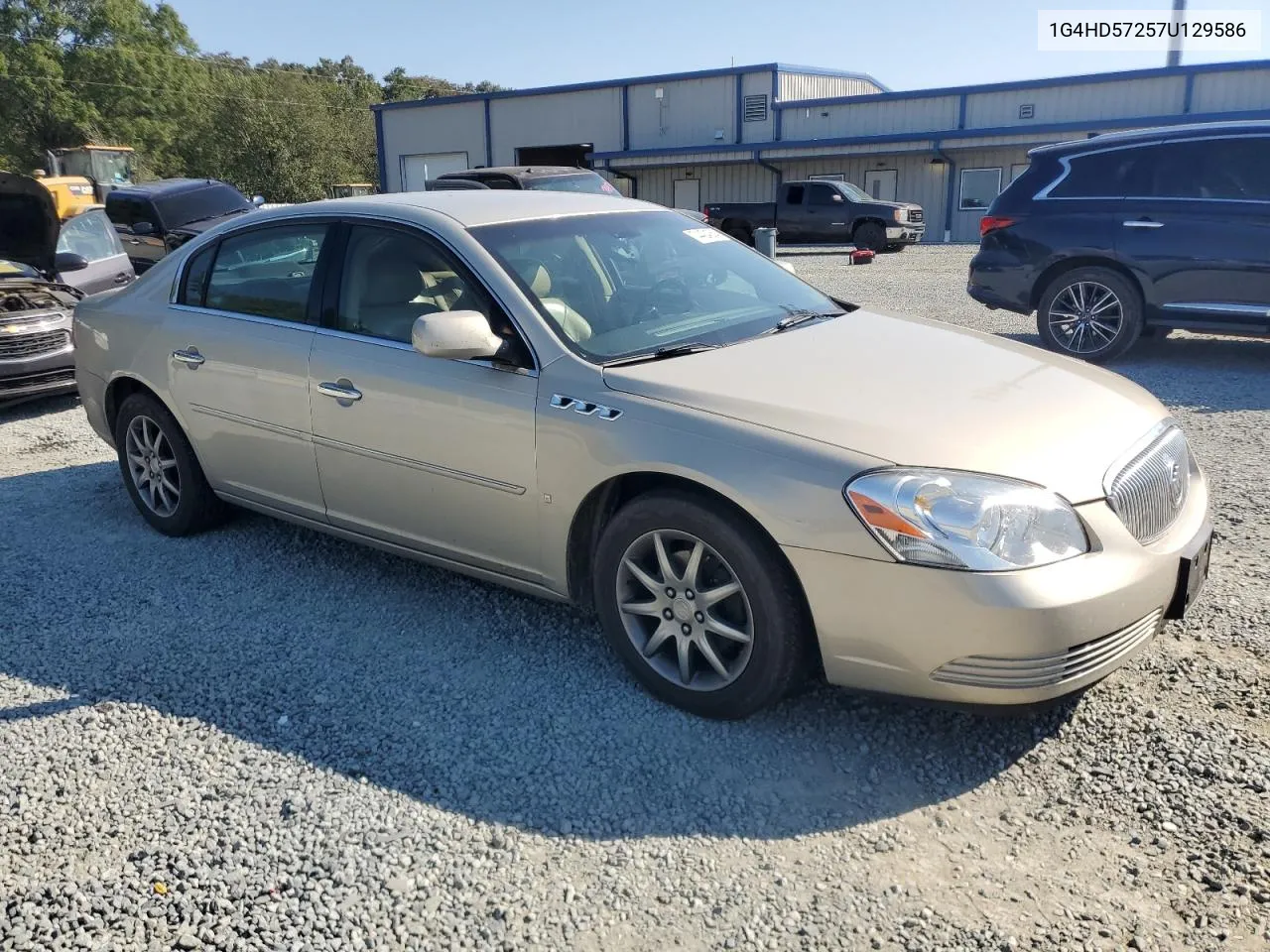 2007 Buick Lucerne Cxl VIN: 1G4HD57257U129586 Lot: 74424264