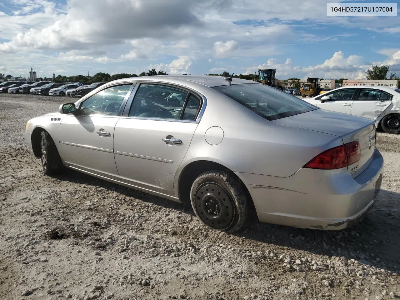 2007 Buick Lucerne Cxl VIN: 1G4HD57217U107004 Lot: 74535734