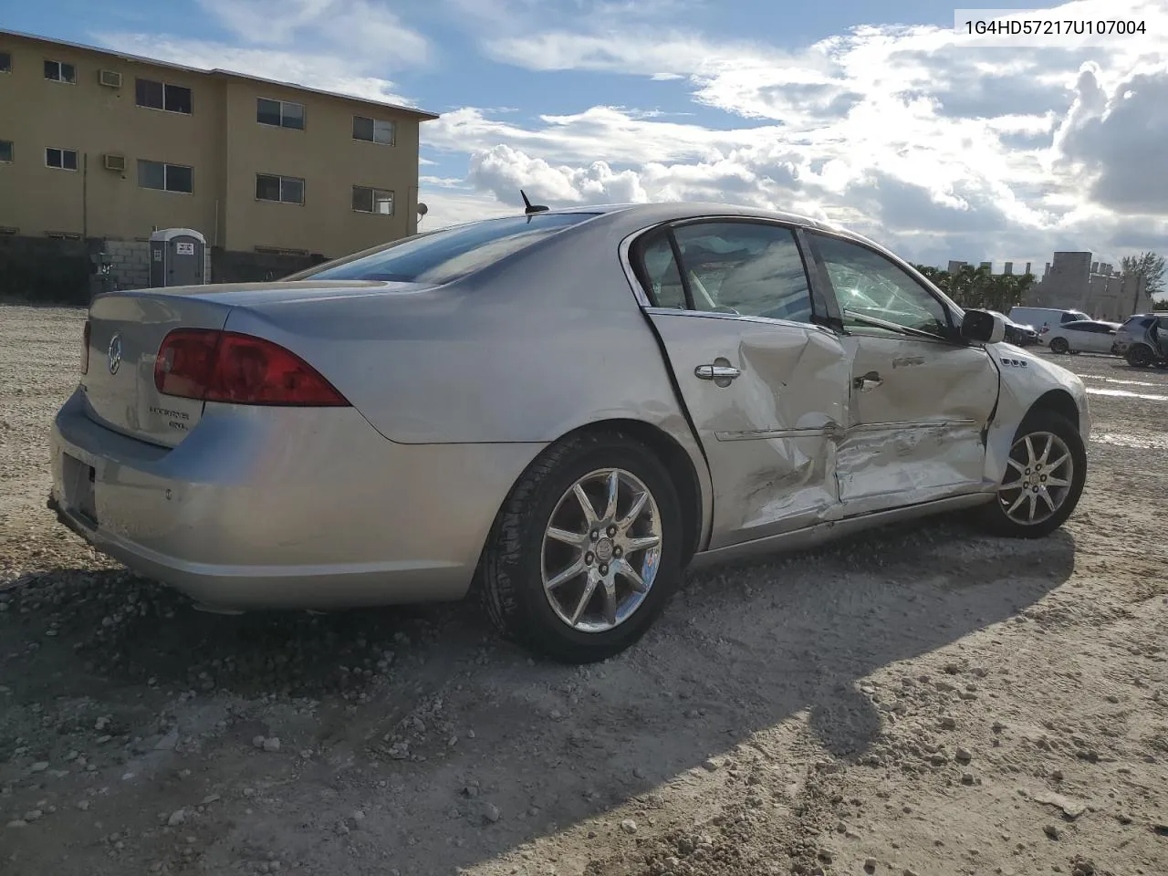 2007 Buick Lucerne Cxl VIN: 1G4HD57217U107004 Lot: 74535734