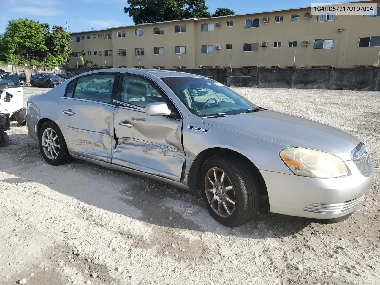 2007 Buick Lucerne Cxl VIN: 1G4HD57217U107004 Lot: 74535734