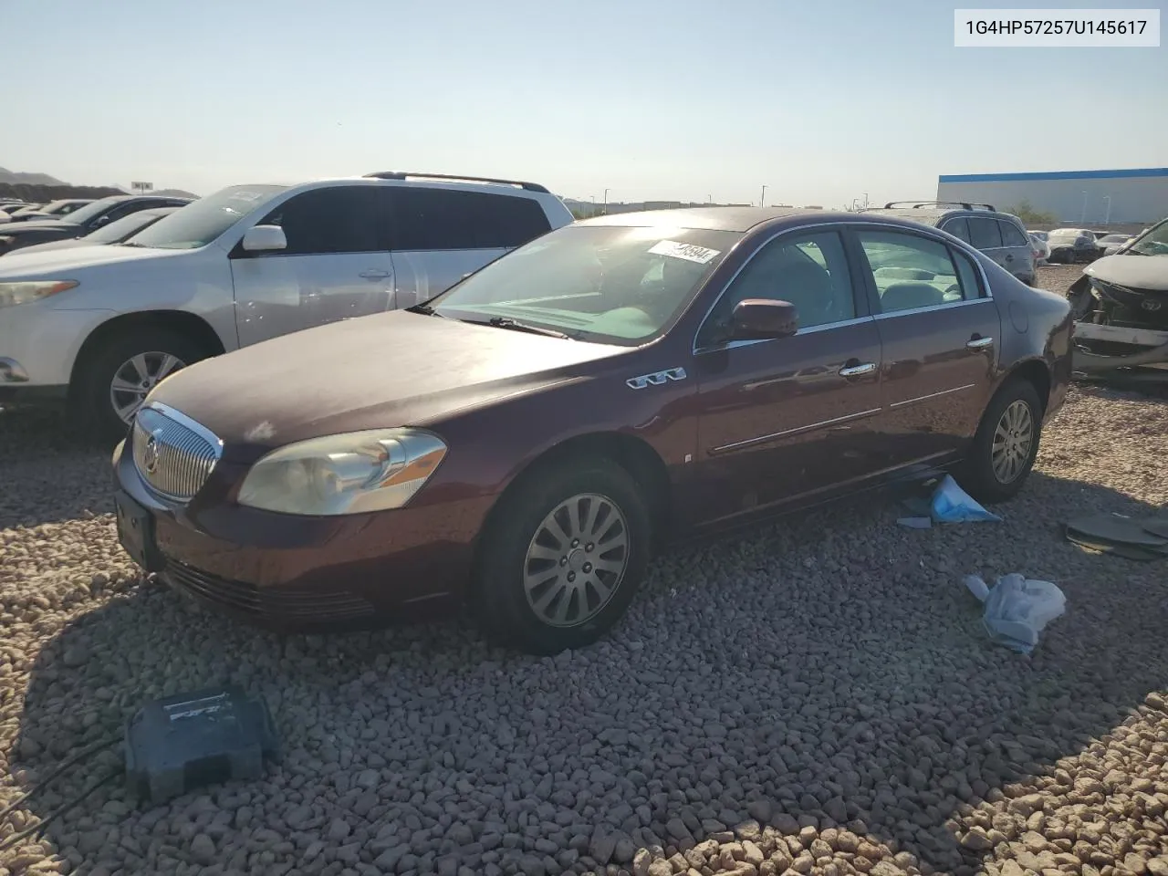 2007 Buick Lucerne Cx VIN: 1G4HP57257U145617 Lot: 74598594