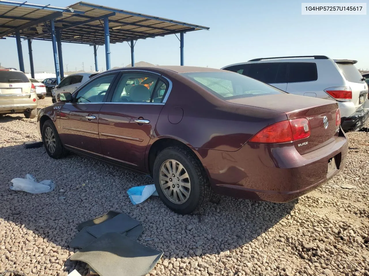 2007 Buick Lucerne Cx VIN: 1G4HP57257U145617 Lot: 74598594