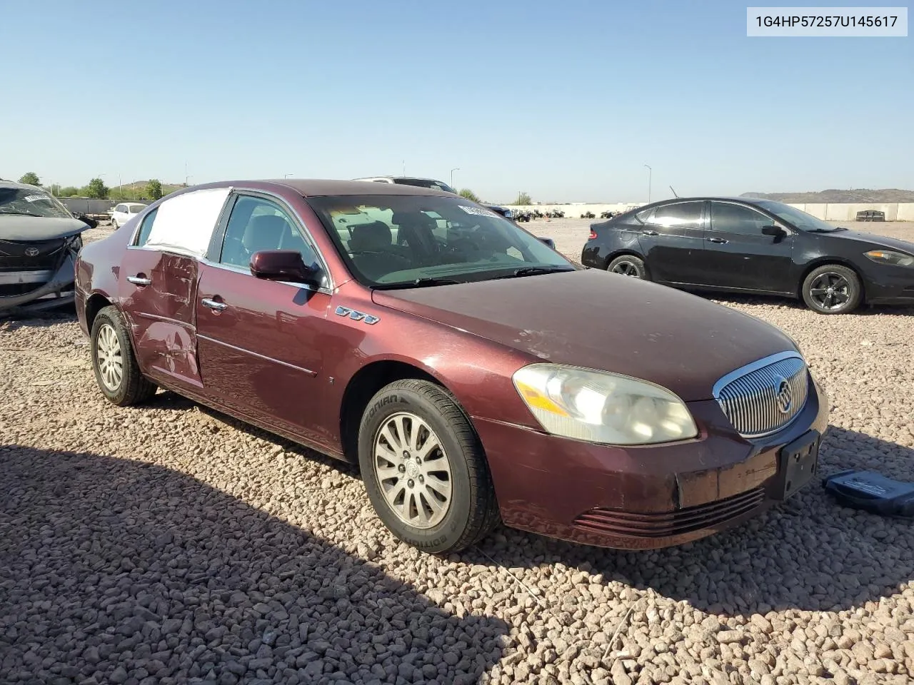 2007 Buick Lucerne Cx VIN: 1G4HP57257U145617 Lot: 74598594