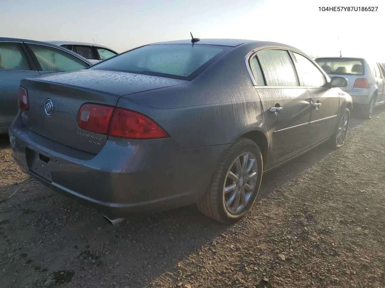 2007 Buick Lucerne Cxs VIN: 1G4HE57Y87U186527 Lot: 74753714