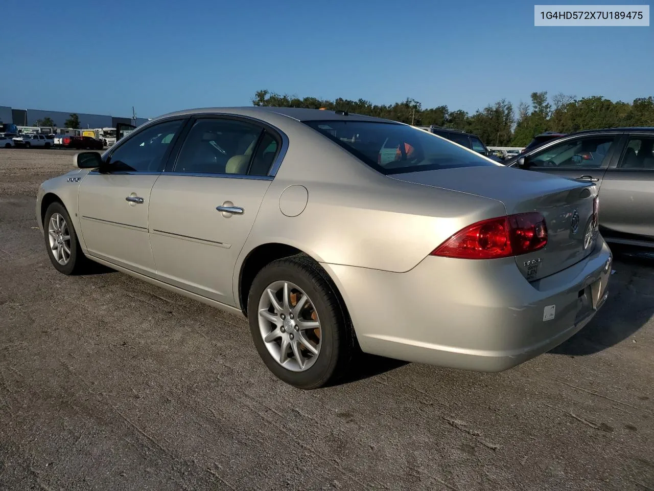 2007 Buick Lucerne Cxl VIN: 1G4HD572X7U189475 Lot: 74789604