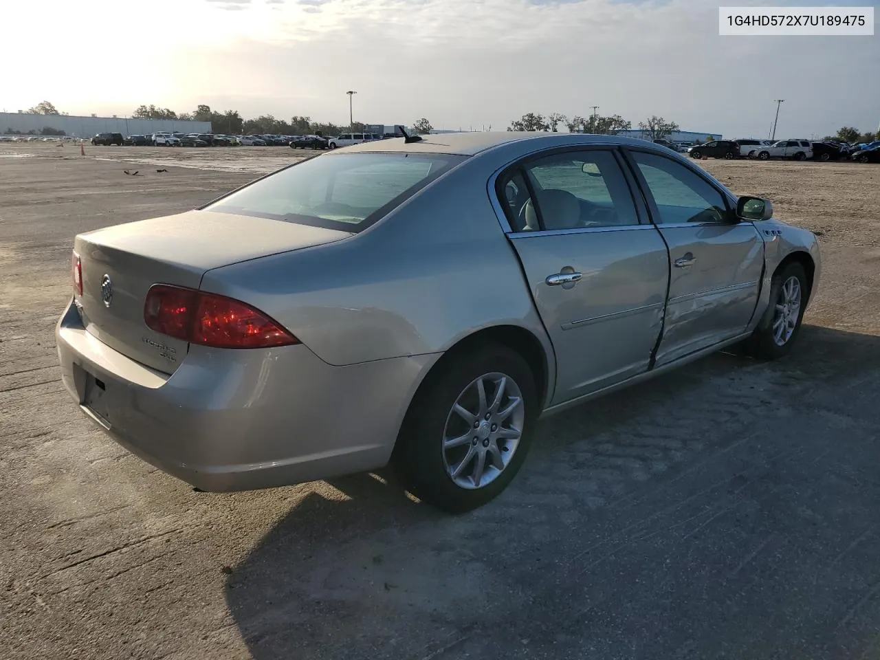 2007 Buick Lucerne Cxl VIN: 1G4HD572X7U189475 Lot: 74789604