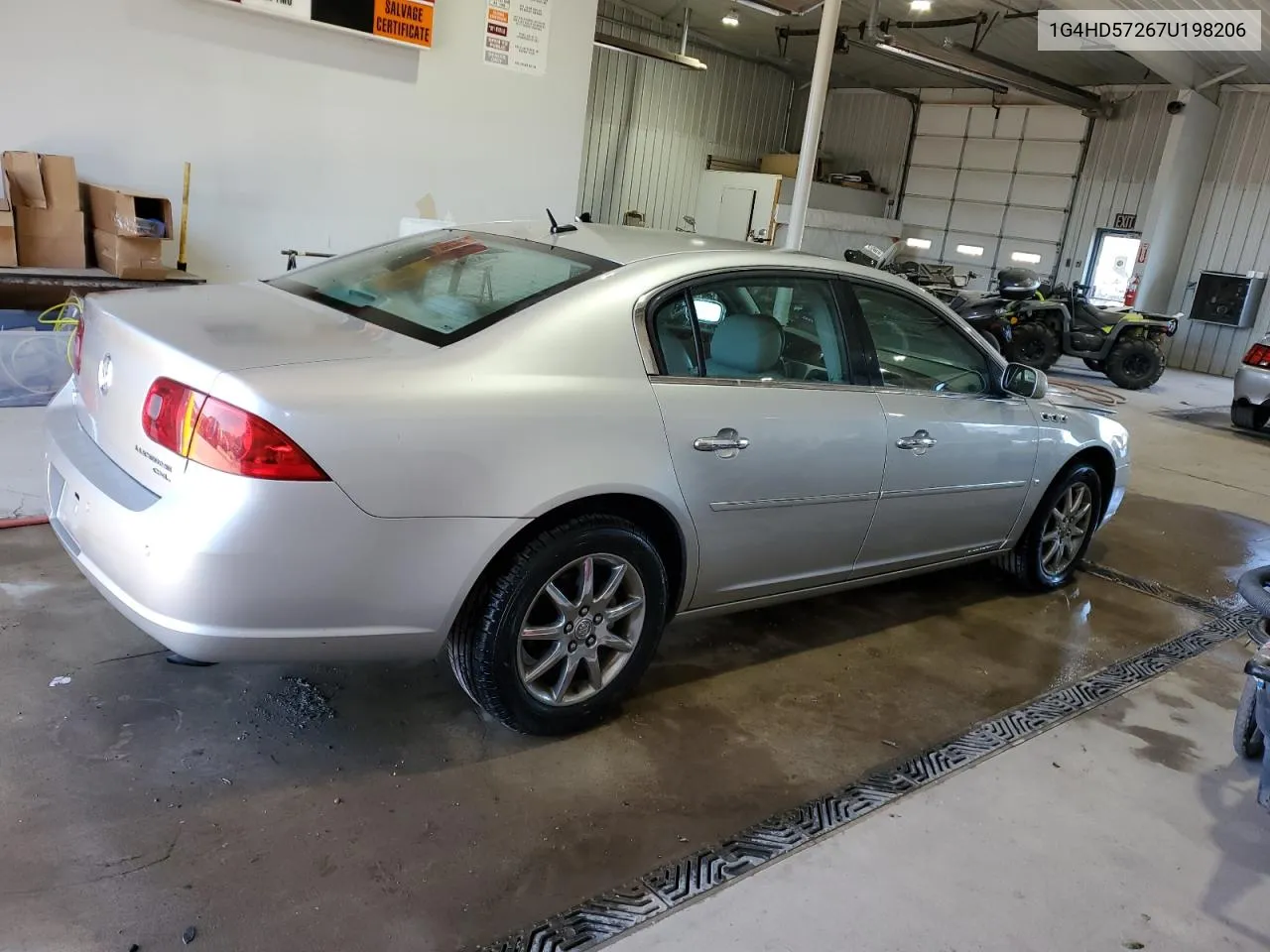 2007 Buick Lucerne Cxl VIN: 1G4HD57267U198206 Lot: 74902034