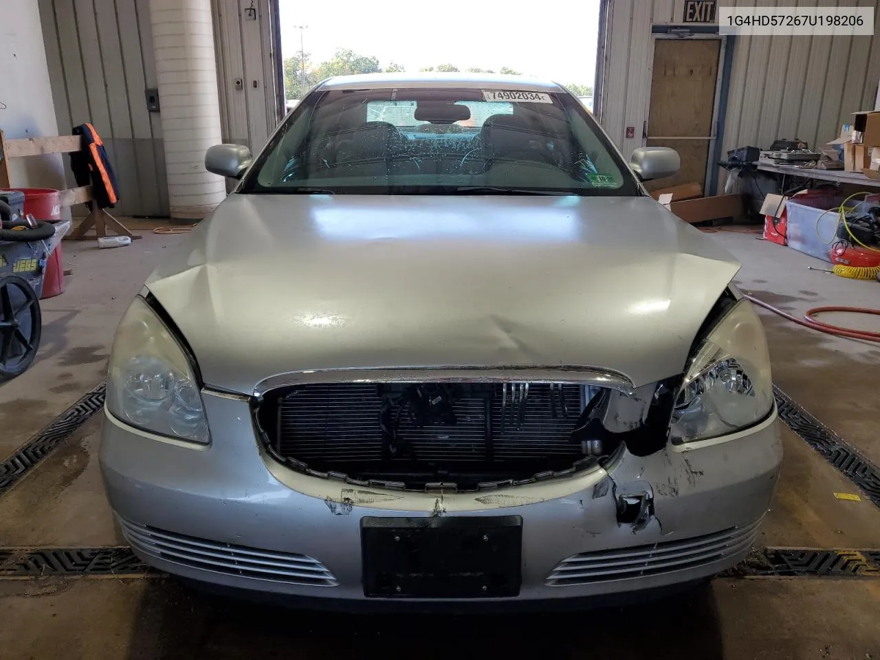 2007 Buick Lucerne Cxl VIN: 1G4HD57267U198206 Lot: 74902034