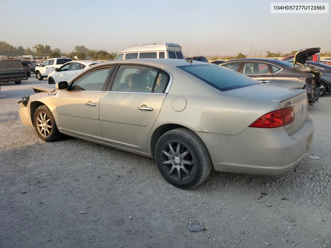 2007 Buick Lucerne Cxl VIN: 1G4HD57277U123563 Lot: 74993774