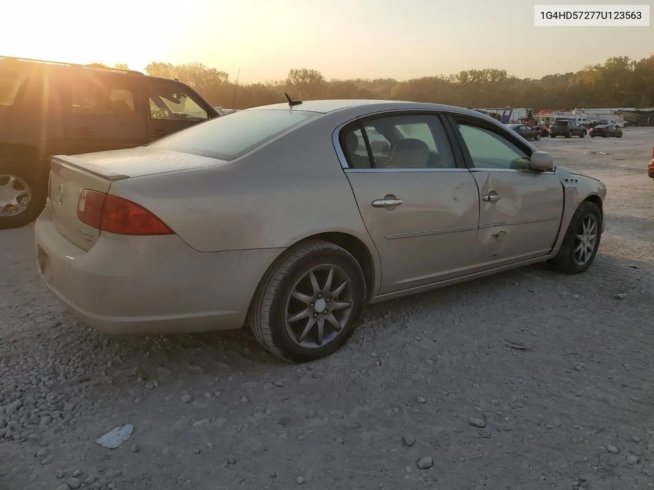 2007 Buick Lucerne Cxl VIN: 1G4HD57277U123563 Lot: 74993774