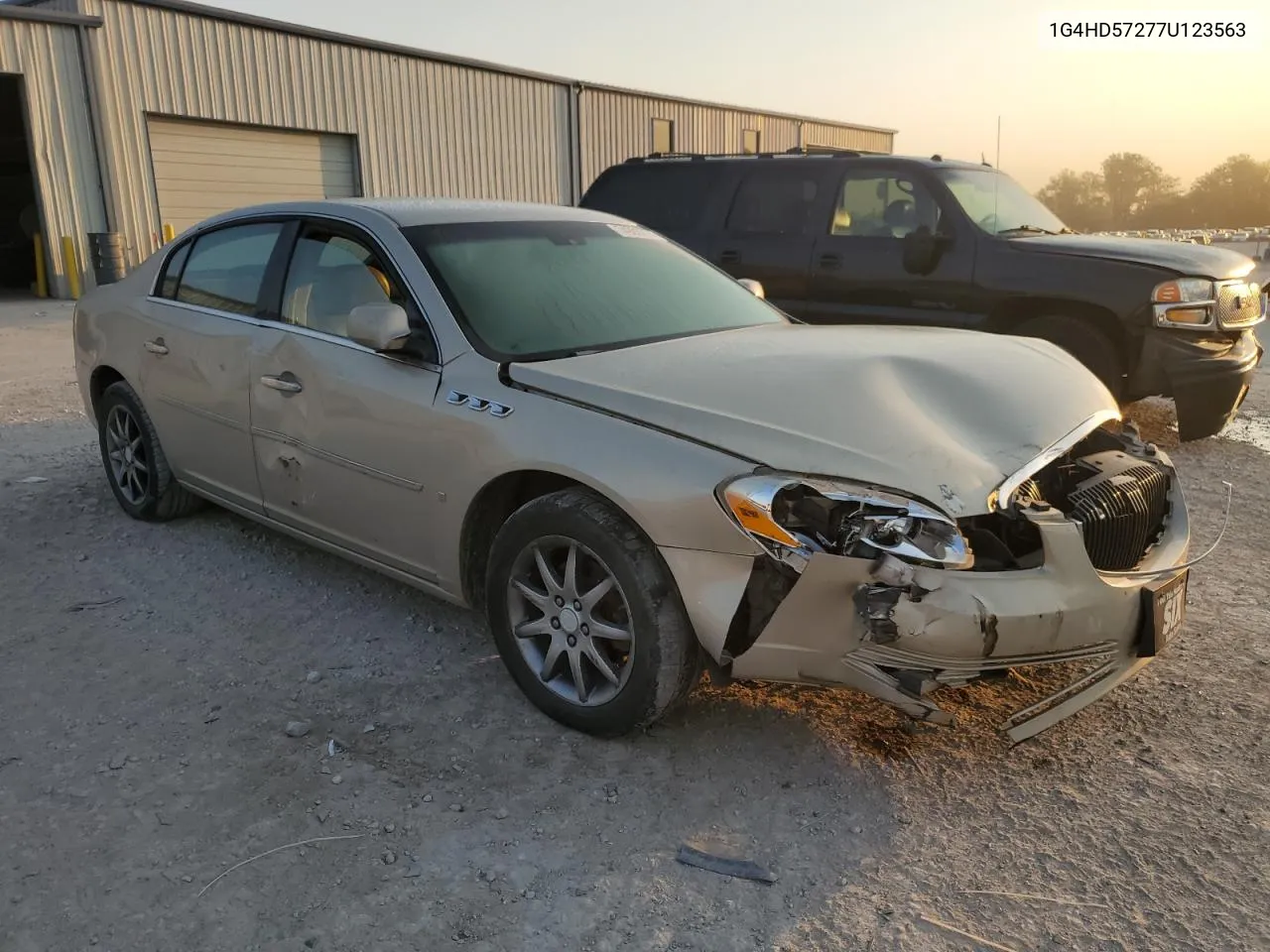 2007 Buick Lucerne Cxl VIN: 1G4HD57277U123563 Lot: 74993774