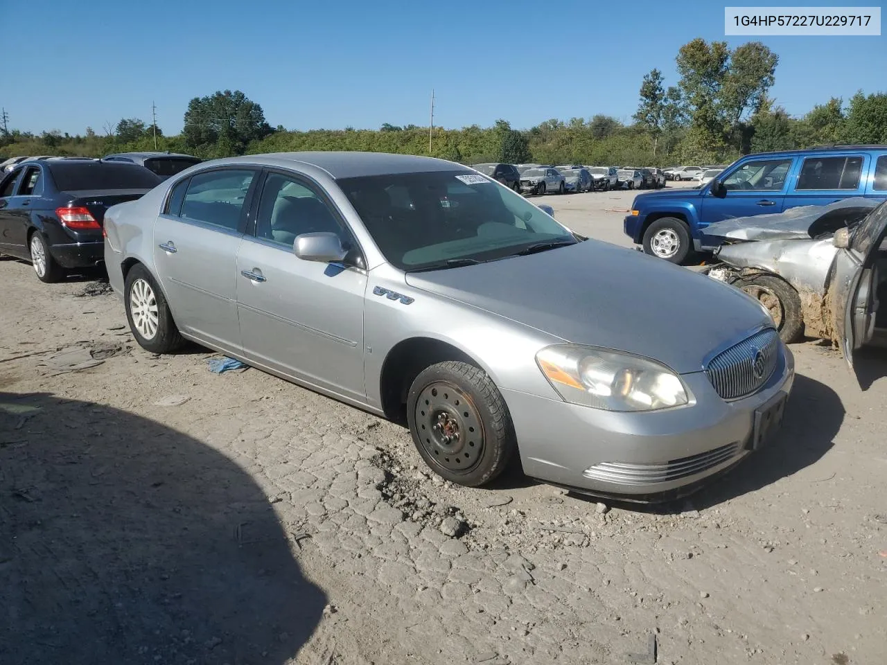 2007 Buick Lucerne Cx VIN: 1G4HP57227U229717 Lot: 75251824