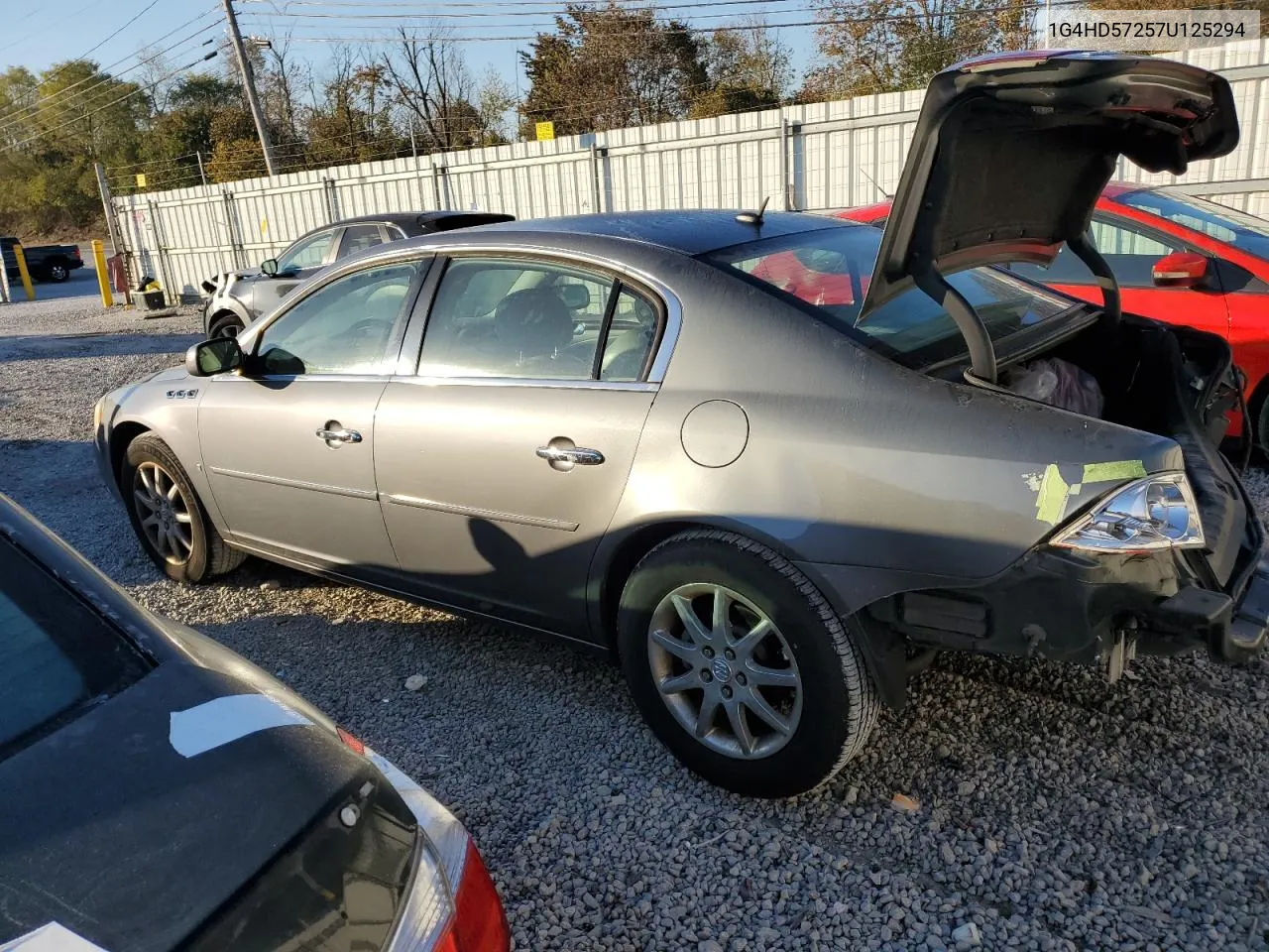 2007 Buick Lucerne Cxl VIN: 1G4HD57257U125294 Lot: 75731174