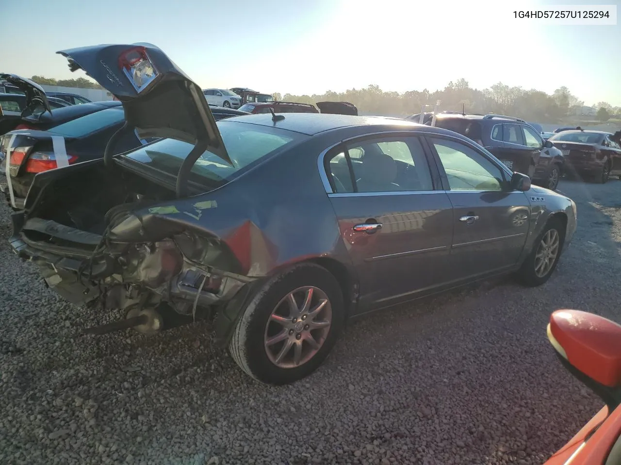 2007 Buick Lucerne Cxl VIN: 1G4HD57257U125294 Lot: 75731174