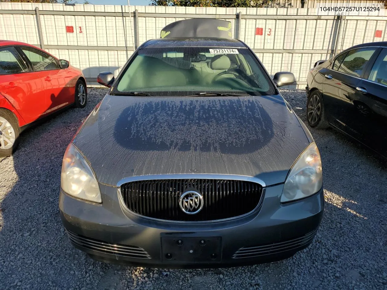 2007 Buick Lucerne Cxl VIN: 1G4HD57257U125294 Lot: 75731174