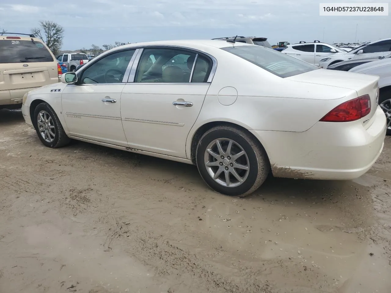 2007 Buick Lucerne Cxl VIN: 1G4HD57237U228648 Lot: 75889014