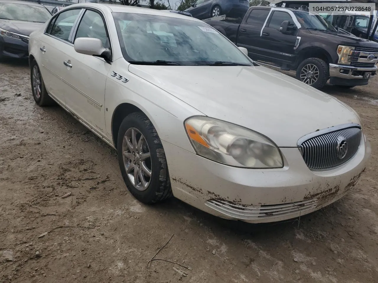 2007 Buick Lucerne Cxl VIN: 1G4HD57237U228648 Lot: 75889014